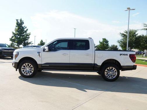 Star White Metallic Tri-Coat 2024 Ford F-150 King Ranch