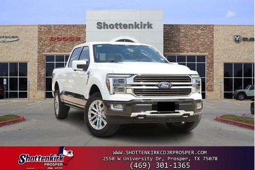Star White Metallic Tri-Coat 2024 Ford F-150 King Ranch