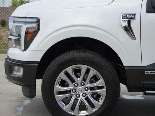 Star White Metallic Tri-Coat 2024 Ford F-150 King Ranch