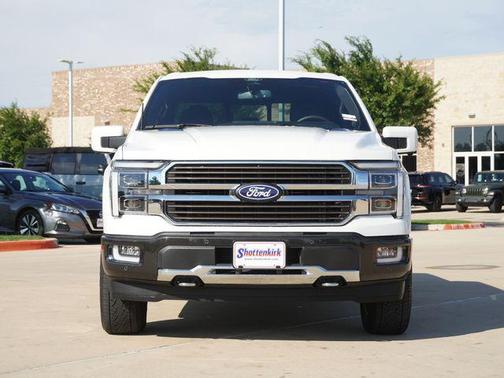 Star White Metallic Tri-Coat 2024 Ford F-150 King Ranch