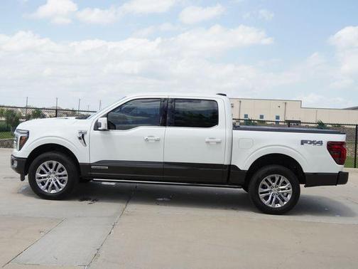 Star White Metallic Tri-Coat 2024 Ford F-150 King Ranch