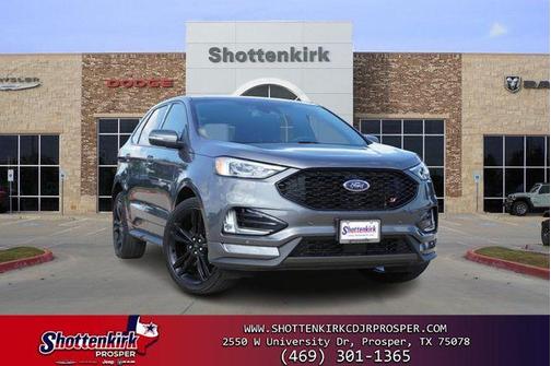 Carbonized Gray Metallic 2021 Ford Edge ST