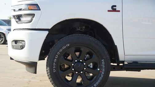 Bright White Clearcoat 2026 RAM 2500 Black Express Crew Cab 4x4 8' Box