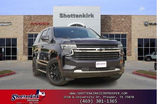 Dark Ash Metallic 2023 Chevrolet Tahoe LT