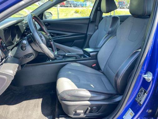Intense Blue 2022 Hyundai ELANTRA N Line