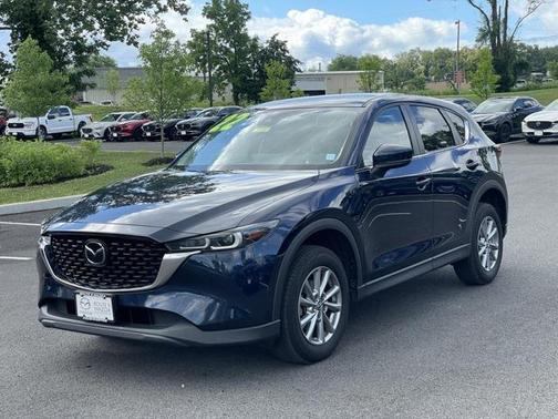 Deep Crystal Blue Mica 2022 Mazda CX-5 2.5 S Select Package