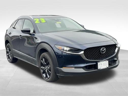 Deep Crystal Blue Mica 2023 Mazda CX-30 2.5 Turbo Premium Package