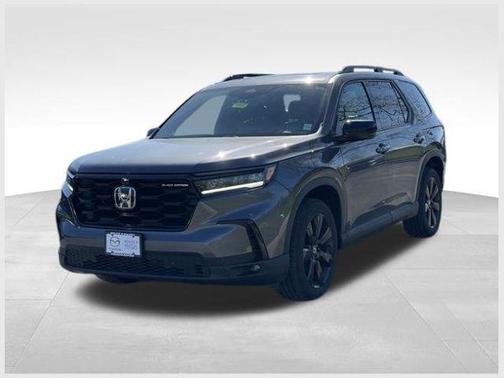 Modern Steel Metallic 2025 Honda Pilot Black Edition