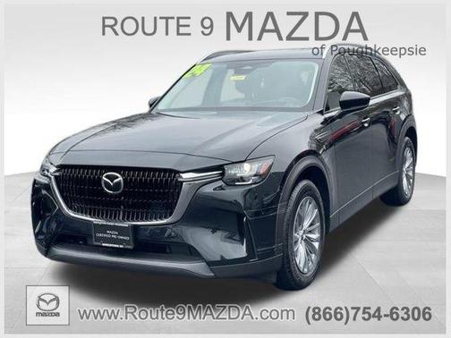 Jet Black Mica 2024 Mazda CX-90 3.3 Turbo Preferred