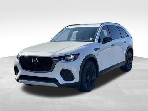 Rhodium White Premium 2025 Mazda CX-70 3.3 Turbo Premium Plus Package