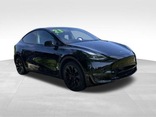 Solid Black 2023 Tesla Model Y Long Range Dual Motor All-Wheel Drive