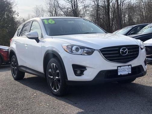 Crystal White Pearl Mica 2016 Mazda CX-5 Grand Touring