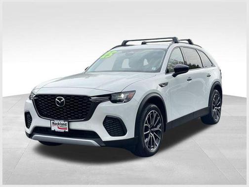 Rhodium White Premium 2025 Mazda CX-70 PHEV Premium Package