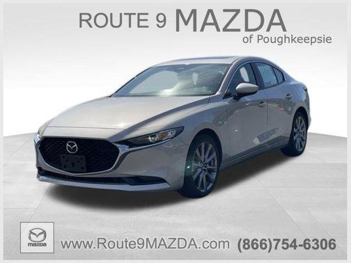 Platinum Quartz Metallic 2024 Mazda Mazda3 FWD w/Preferred Package
