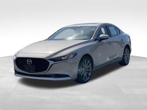 Platinum Quartz Metallic 2024 Mazda Mazda3 FWD w/Preferred Package