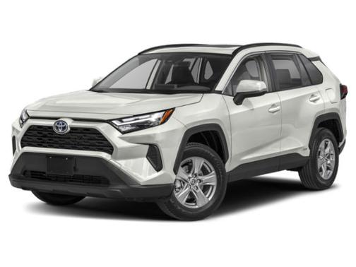 Blizzard Pearl 2022 Toyota RAV4 Hybrid XLE Premium