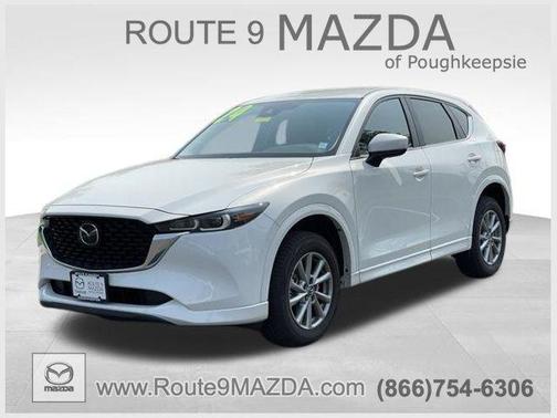 Rhodium White Metallic 2024 Mazda CX-5 2.5 S Preferred Package