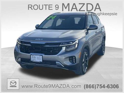 Steel Gray 2024 Kia Seltos SX Turbo