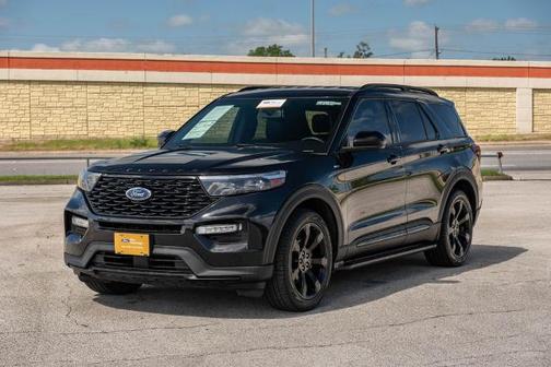 AGATE BLACK METALLIC 2023 Ford Explorer ST-LINE
