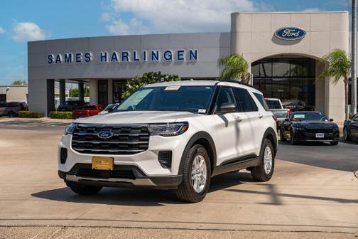 STAR WHITE MET TRI-COAT 2026 Ford Explorer ACTIVE