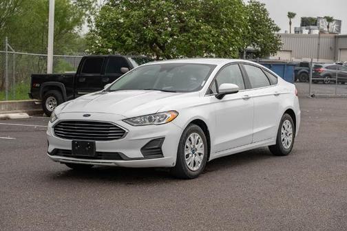 OXFORD WHITE 2019 Ford Fusion S