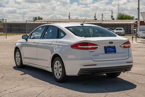 OXFORD WHITE 2019 Ford Fusion S