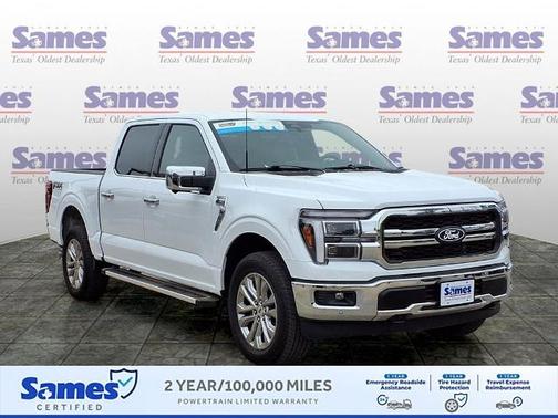OXFORD WHITE 2025 Ford F-150 LARIAT