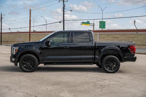AGATE BLACK METALLIC 2024 Ford F-150 LARIAT