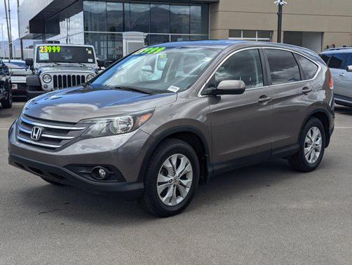 Alabaster Silver Metallic 2013 Honda CR-V EX