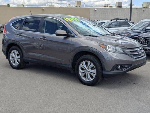 Alabaster Silver Metallic 2013 Honda CR-V EX