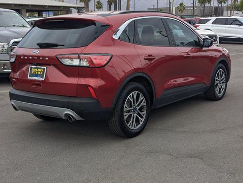 Rapid Red Metallic Tinted Clearcoat 2021 Ford Escape SEL