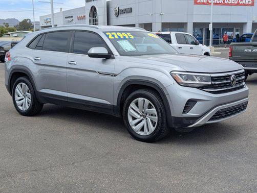 PLATINUM GRAY M 2021 Volkswagen Atlas Cross Sport 2.0T SE w/Technology