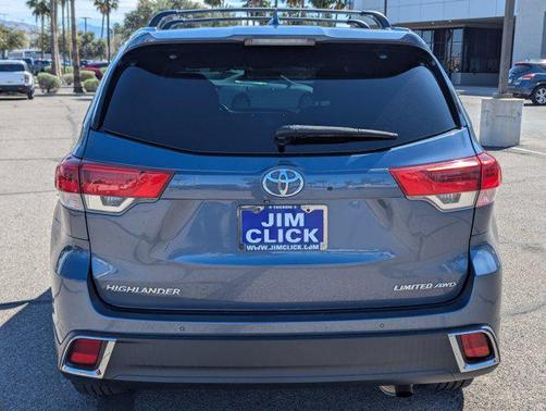 Shoreline Blue Pearl 2019 Toyota Highlander Limited