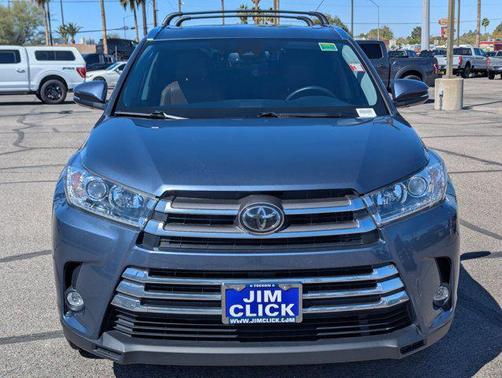Shoreline Blue Pearl 2019 Toyota Highlander Limited
