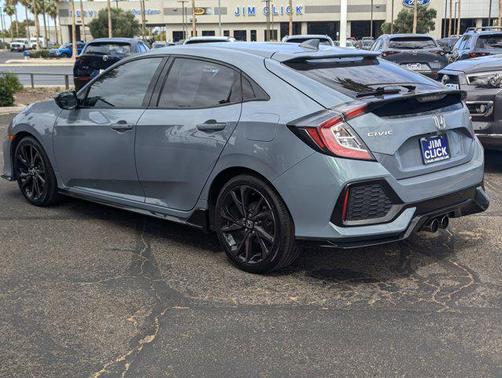 Gray 2018 Honda Civic Sport