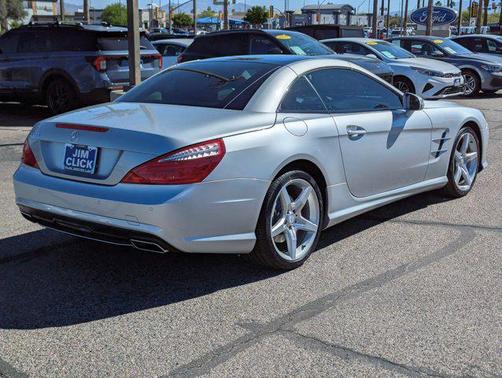 Silver 2014 Mercedes-Benz SL-Class SL 550