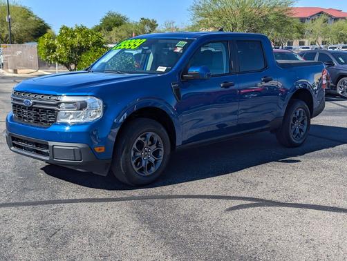 Atlas Blue Metallic 2023 Ford Maverick XLT