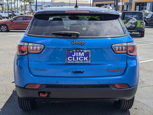 Hydro Blue Pearlcoat 2024 Jeep Compass Trailhawk