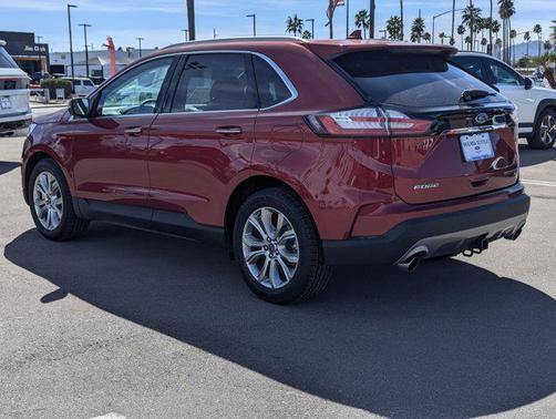 Ruby Red Metallic Tinted Clearcoat 2019 Ford Edge Titanium