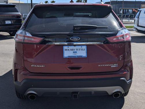 Ruby Red Metallic Tinted Clearcoat 2019 Ford Edge Titanium