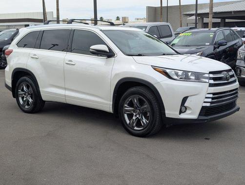 Blizzard Pearl 2018 Toyota Highlander Limited Platinum