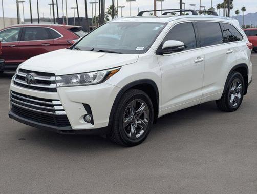 Blizzard Pearl 2018 Toyota Highlander Limited Platinum