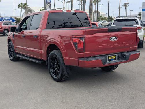 Rapid Red Metallic Tinted Clearcoat 2024 Ford F-150 STX