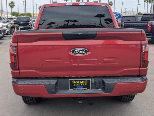 Rapid Red Metallic Tinted Clearcoat 2024 Ford F-150 STX