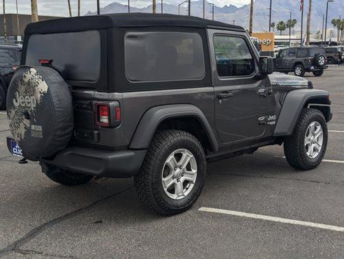 Granite Crystal Metallic Clearcoat 2020 Jeep Wrangler Sport S