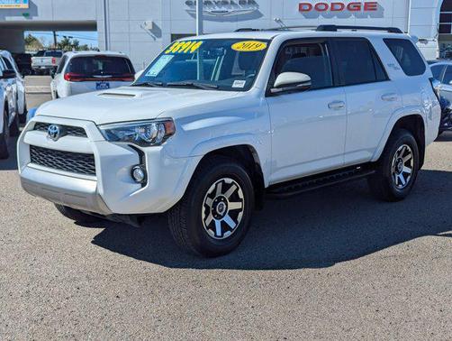 Super White 2019 Toyota 4Runner TRD Off Road Premium