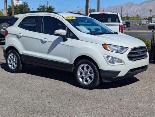 Diamond White 2021 Ford EcoSport SE