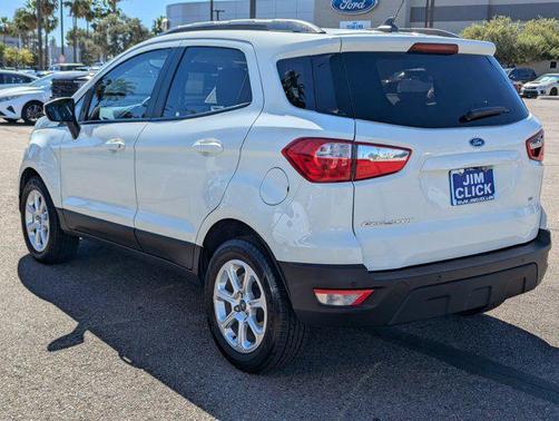 Diamond White 2021 Ford EcoSport SE