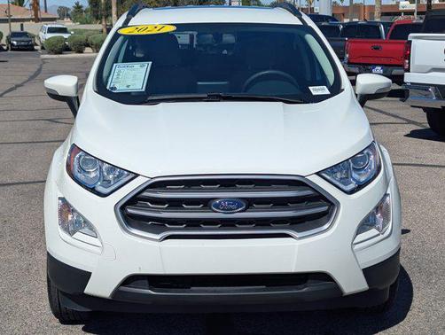 Diamond White 2021 Ford EcoSport SE
