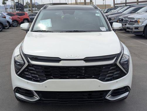 Snow White Pearl 2023 Kia Sportage Hybrid SX-Prestige